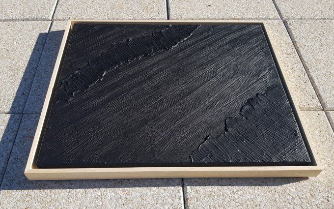 MONOCHROME NOIR 60X50  référence B14